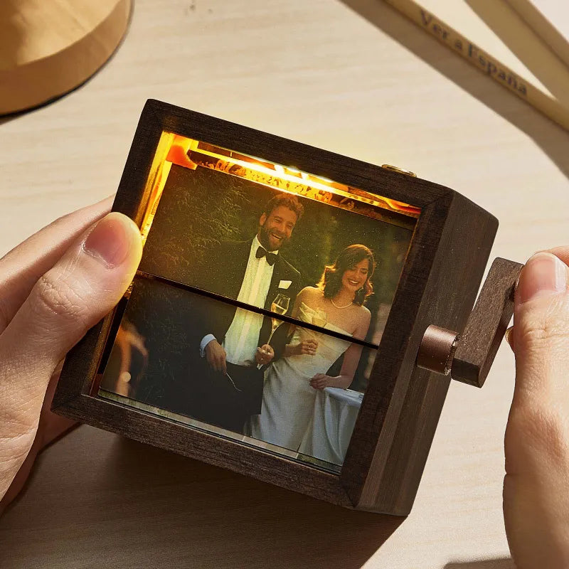Custom Crank Photo Box